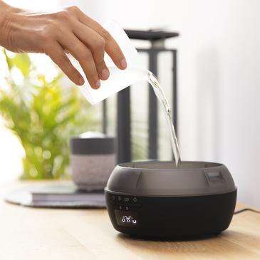 Cecotec PureAroma 550 Connected Black Woody Diffusore di Aromi 500ml Bluetooth - Display LED - Altoparlante - Timer 12h - 3 Modalità di Funzionamento - Copertura 30m2