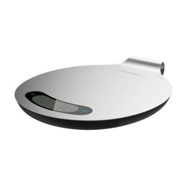 Cecotec Cook Control 10400Smart Healthy EasyHang Bascula de Cocina - Precision de 1gr - Peso Max. 8kg - Pantalla LCD - Funcion Tara - Asa para Colgar