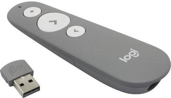 Logitech R500s Presentatore Laser Wireless - Ampia Compatibilità - Portata 20m
