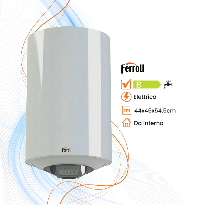 Scaldabagno Ferroli Titano Smart Elettrico Orizzontale/Verticale