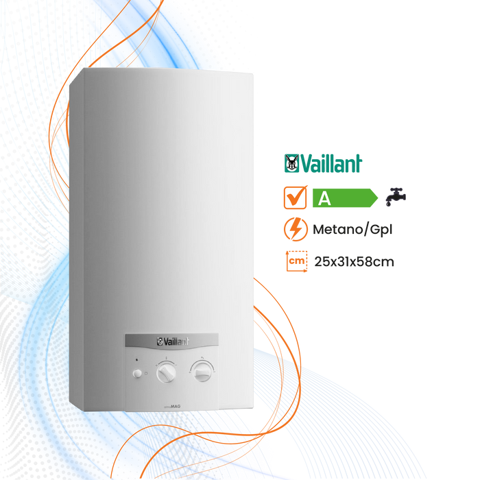Scaldabagno Vaillant atmoMAG Mini 11LT a Gas Tiraggio Naturale
