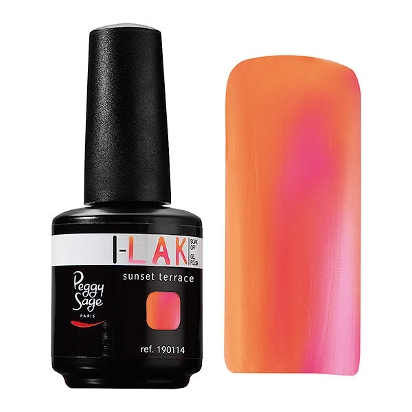 PEGGY SAGE  SOAK OFF GEL POLISH I-LAK - SUNSET TERRACE -15ML