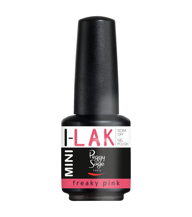 PEGGY SAGE  I-LAK SOAK OFF GEL POLISH FREAKY PINK - 9ML