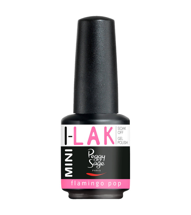 PEGGY SAGE  I-LAK SOAK OFF GEL POLISH FLAMINGO POP - 9ML