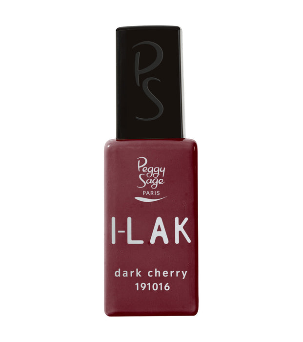 PEGGY SAGE  I-LAK SOAK OFF GEL POLISH DARK CHERRY  - 11ML