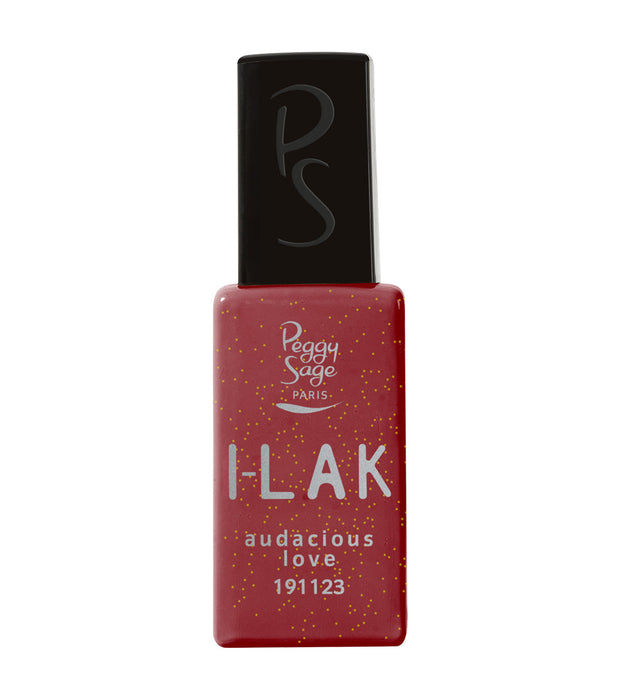 PEGGY SAGE  I-LAK SOAK OFF GEL POLISH AUDACIOUS LOVE - 11ML
