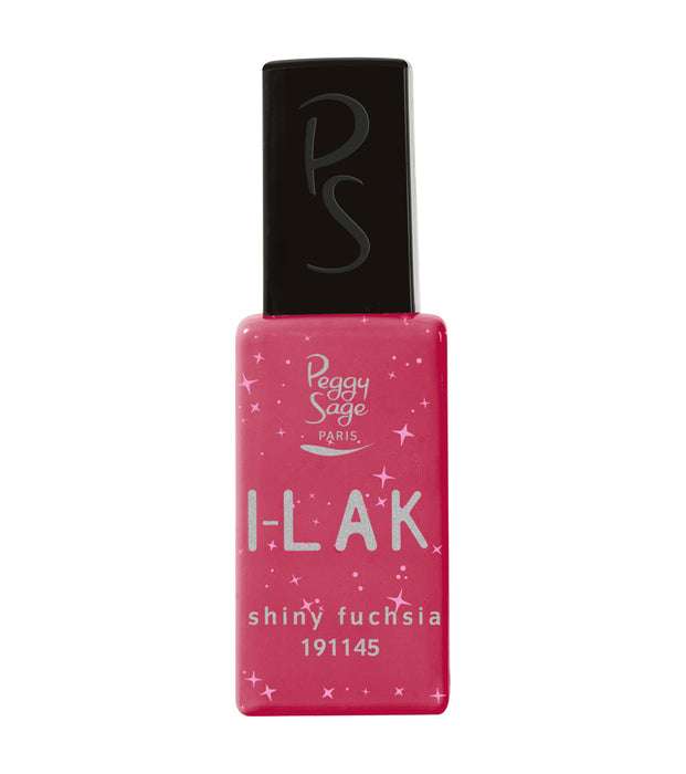PEGGY SAGE  I-LAK SOAK OFF GEL POLISH SHINY FUCHSIA - 11ML
