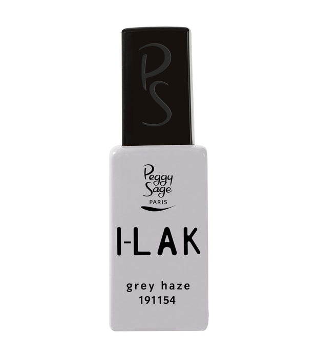 PEGGY SAGE  I-LAK SOAK OFF GEL POLISH GREY HAZE - 11ML