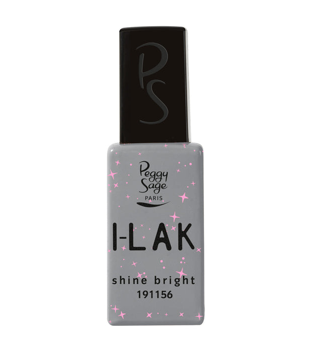 PEGGY SAGE  I-LAK SOAK OFF GEL POLISH SHINE BRIGHT  - 11ML