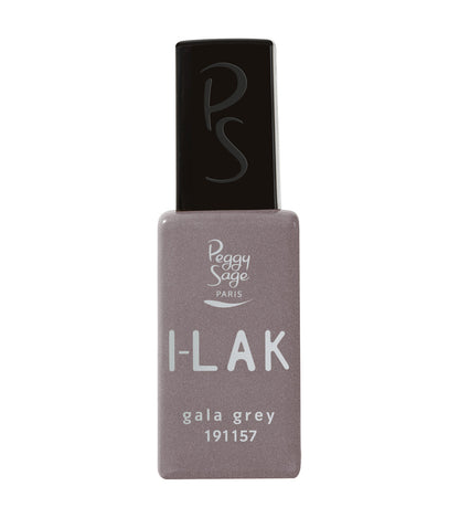 PEGGY SAGE  I-LAK SOAK OFF GEL POLISH GALA GREY  - 11ML