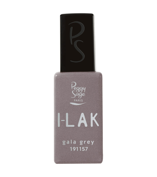 PEGGY SAGE  I-LAK SOAK OFF GEL POLISH GALA GREY  - 11ML