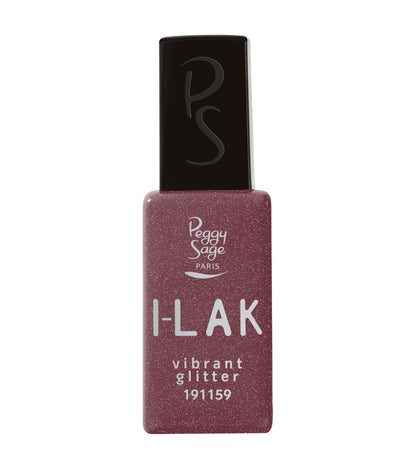PEGGY SAGE  I-LAK SOAK OFF GEL POLISH VIBRANT GLITTER  - 11ML