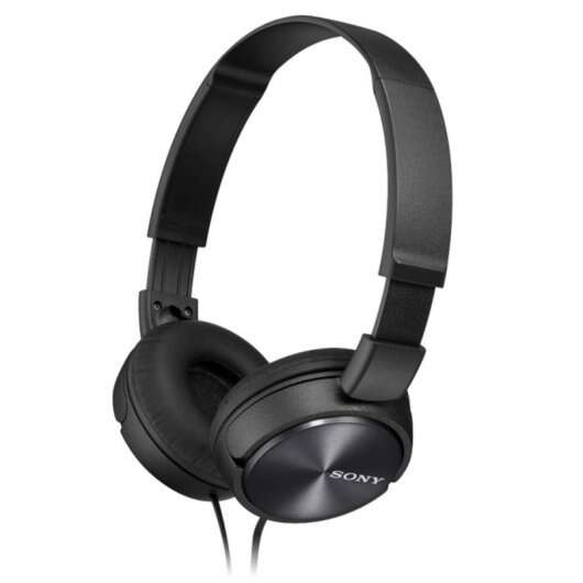 Sony MDR-ZX310 Cuffie con Microfono - Pieghevoli - Archetto Regolabile - Cuscinetti Imbottiti - Controlli su Cavo - Cavo da 1.20m