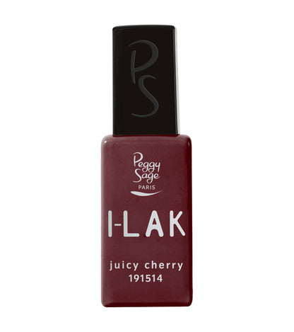 PEGGY SAGE  I-LAK SOAK OFF GEL POLISH JUICY CHERRY  - 11ML