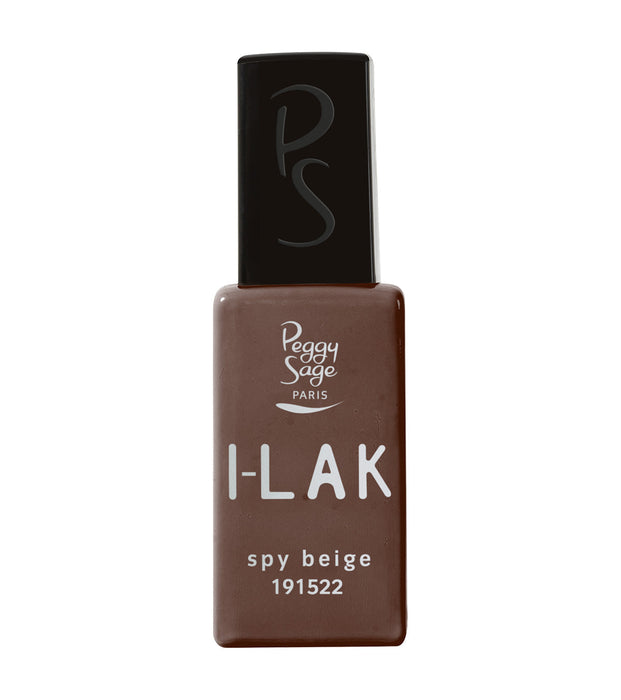 PEGGY SAGE  I-LAK SOAK OFF GEL POLISH SPY BEIGE - 11ML