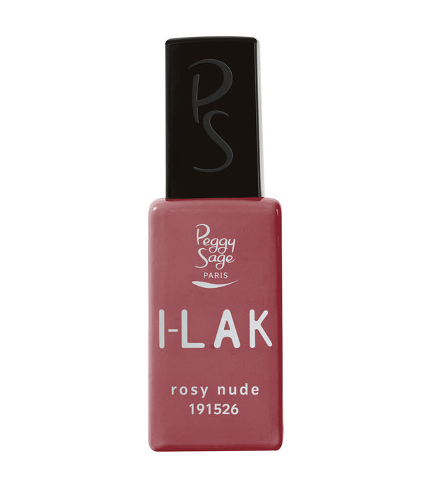 PEGGY SAGE  I-LAK SOAK OFF GEL POLISH ROSY NUDE - 11ML