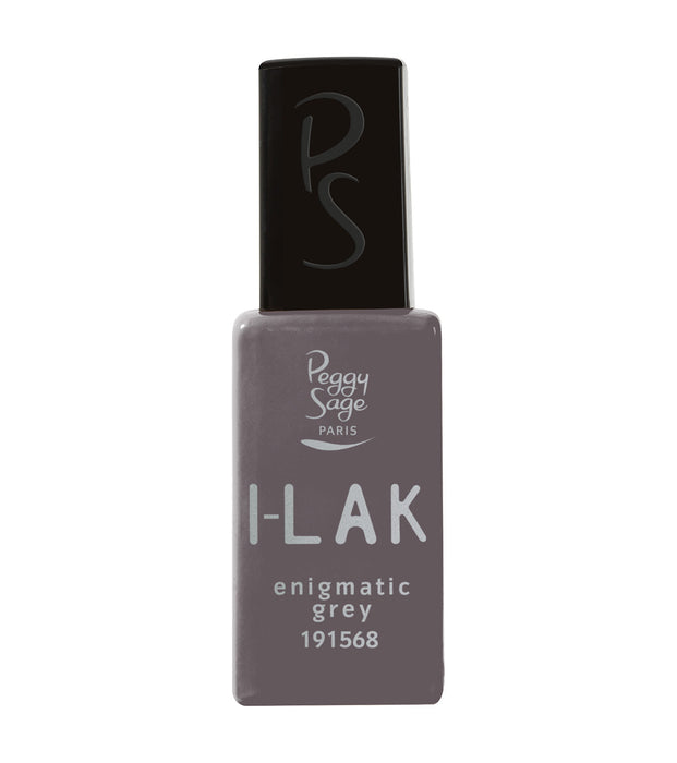 PEGGY SAGE  I-LAK SOAK OFF GEL POLISH ENIGMATIC GREY - 11ML