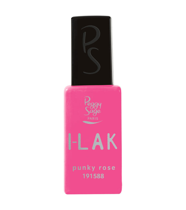 PEGGY SAGE  I-LAK SOAK OFF GEL POLISH PUNKY ROSE - 11ML