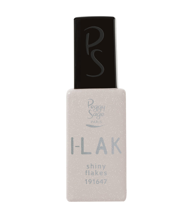 PEGGY SAGE  I-LAK SOAK OFF GEL POLISH SHINY FLAKES - 11ML