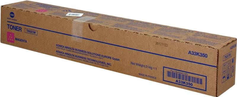 Konica Minolta TN321 Cartuccia Toner Magenta Originale - TN321M/A33K350