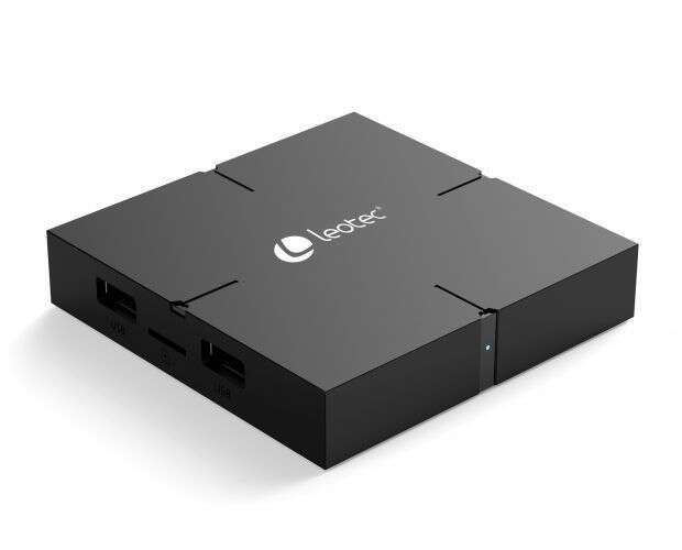 Leotec Show 2 216 Ricevitore Android TV Box 16GB 4K WiFi - HDMI, USB 2.0 ed Ethernet