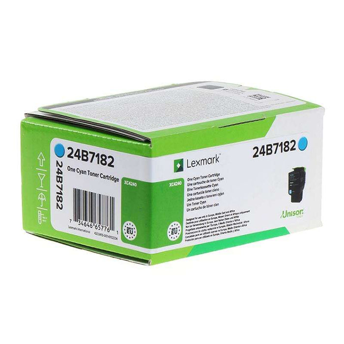 Lexmark XC2240/XC4240 Cartuccia Toner Ciano Originale - 24B7182