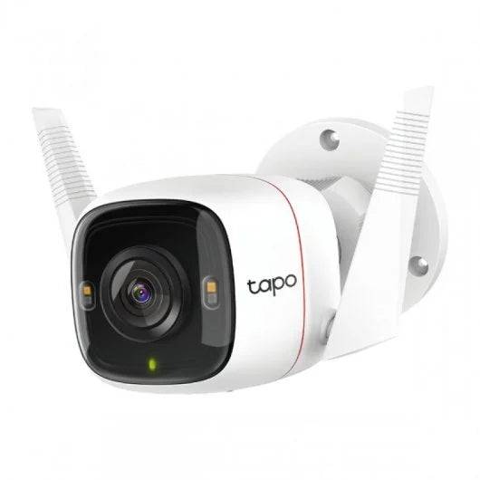 TP-Link Tapo C320WS Telecamera di Sicurezza IP WiFi 2K QHD - Visione Notturna - Rilevamento Movimento - Protezione IP66 - Controllo Vocale