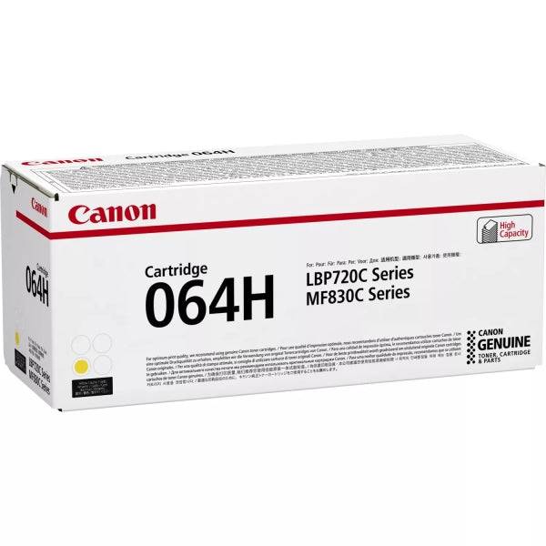 Canon 064H Cartuccia Toner Giallo Originale - 4932C001