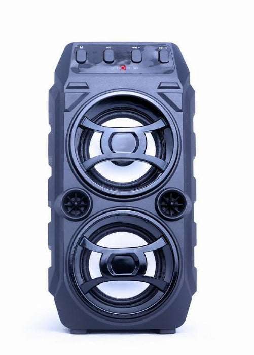 Speaker Bluetooth Portatile 2x5W Nero Ricaricabile