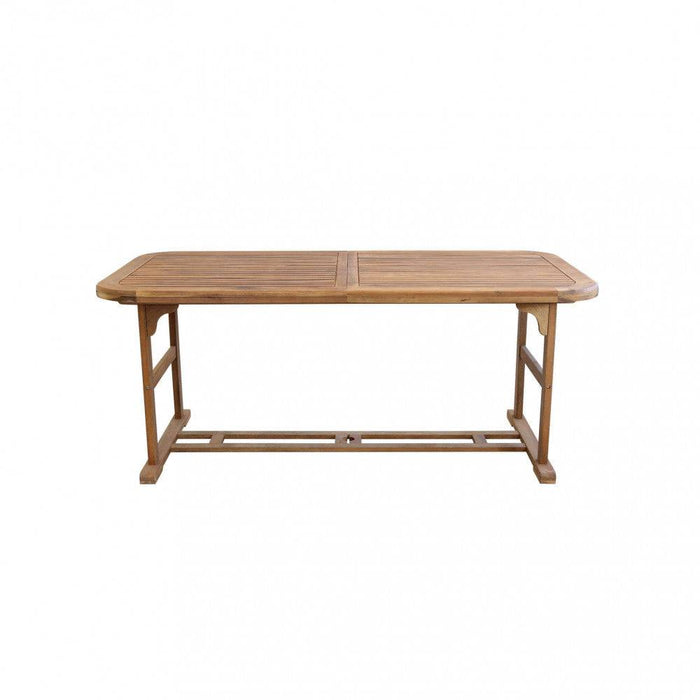 Tavolo Rettangolare Allungabile Acacia 180/240x100 cm