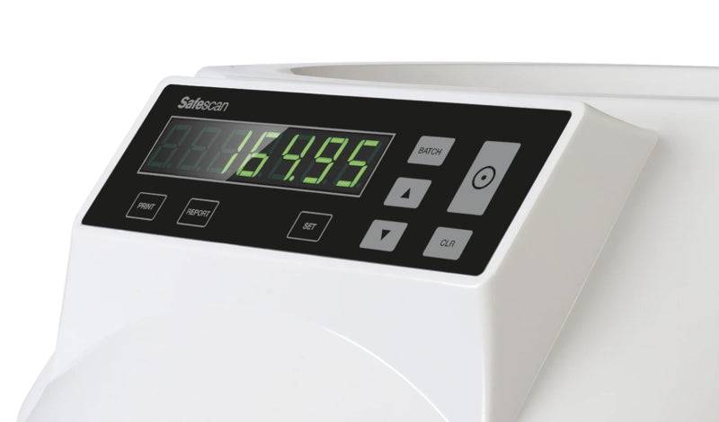 Safescan 1250 Contamonete e Classificatrice - 220 Monete al Minuto - Capacità fino a 500 Monete