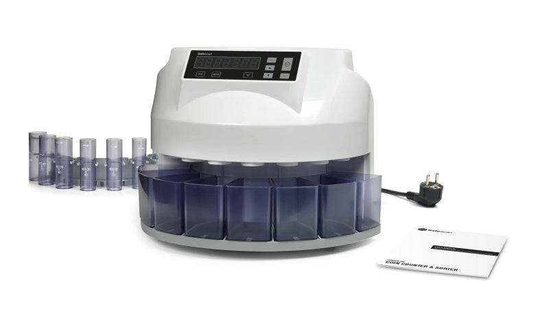 Safescan 1250 Contamonete e Classificatrice - 220 Monete al Minuto - Capacità fino a 500 Monete