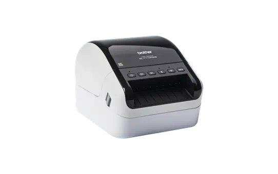 Brother QL1110NWBC Impresora Termica de Etichette Profesional WiFi y Tarjeta de Red Integrada - Hasta 103mm de Larghezza - 69 Etichette por Min. - Resolucion 300x300ppp - Cortador Automatico