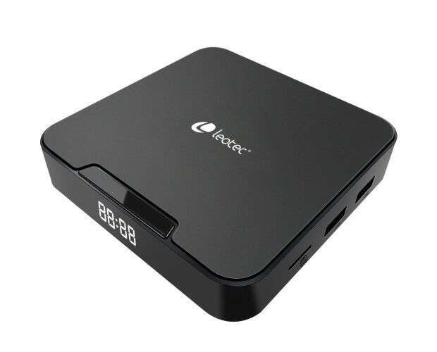 Leotec Show 2 464 Ricevitore Android TV Box 4K WiFi Quad Core 4GB 64GB - Bluetooth, HDMI, USB 2.0 ed Ethernet - Telecomando