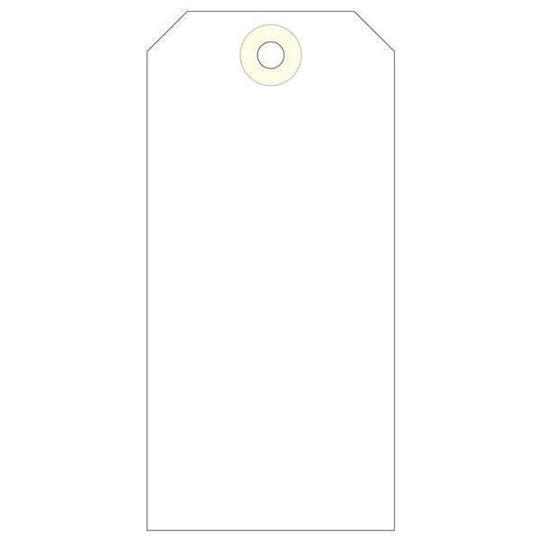 Apli Confezione 1.000 Etichette con Anella 120x57mm - Cartoncino 160g/m² - Anella Rinforzata - Colore Panna
