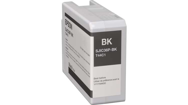 Epson SJIC36P Nero Cartuccia d'Inchiostro Originale - C13T44C140/SJIC36P(K)