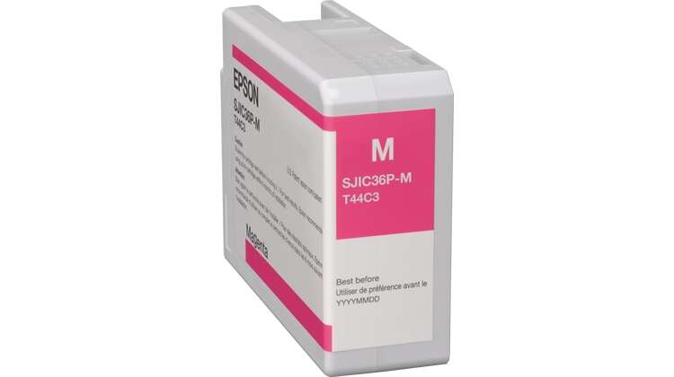 Epson SJIC36P Cartuccia d'Inchiostro Magenta Originale - C13T44C340/SJIC36P(M)