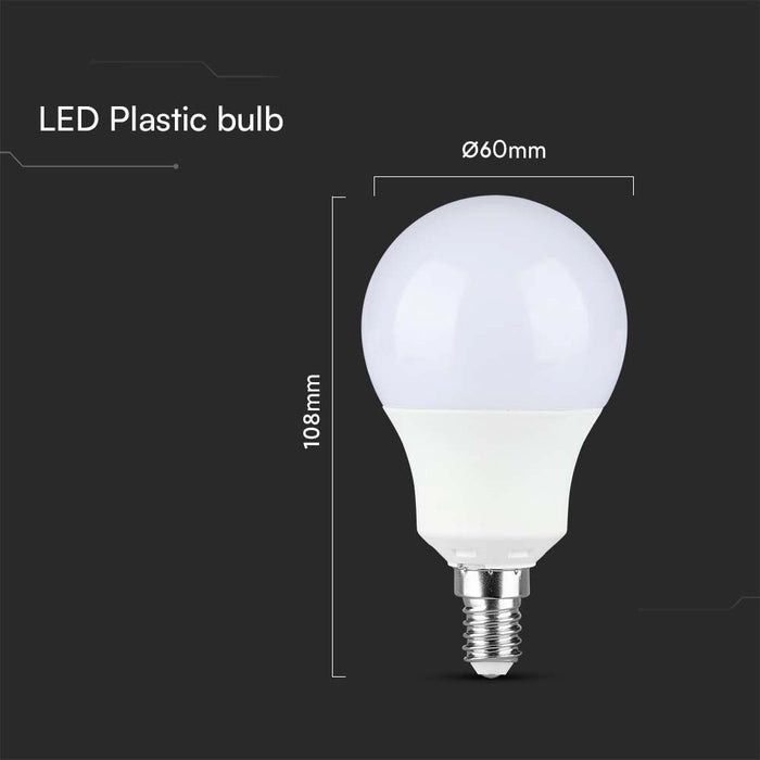Lampadina LED E14 8.5W A60 3000K Samsung Luce Calda V-TAC