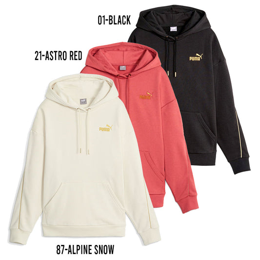 Puma Felpa con Cappuccio Minimal Gold 680019