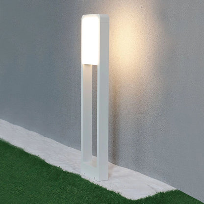 Paletto LED V-TAC 10W Samsung bianco, illuminazione da giardino IP65, corpo in alluminio resistente, ideale per esterni, SKU: 2120117