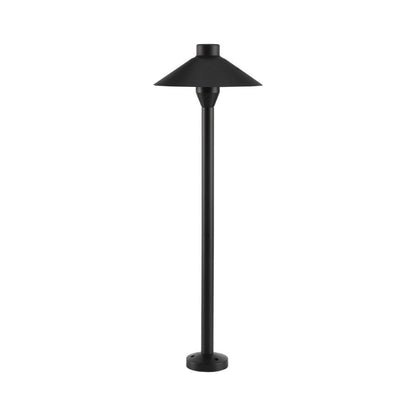 Piantana LED Giardino 7W 3000K IP65 con base fissa, design moderno nero per illuminazione da esterno. Ideale per vialetti e giardini.