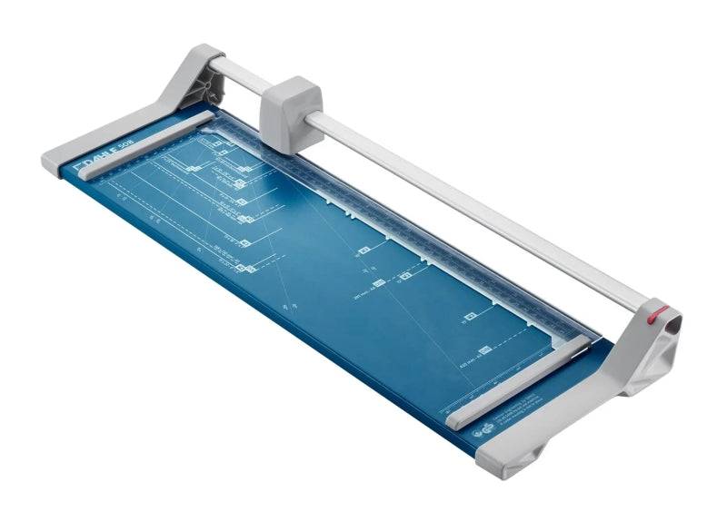 Dahle 508 Taglierina a Rullo Formato A3 - Capacità 6 Fogli - Lama Circolare Autosagomente in Acciaio
