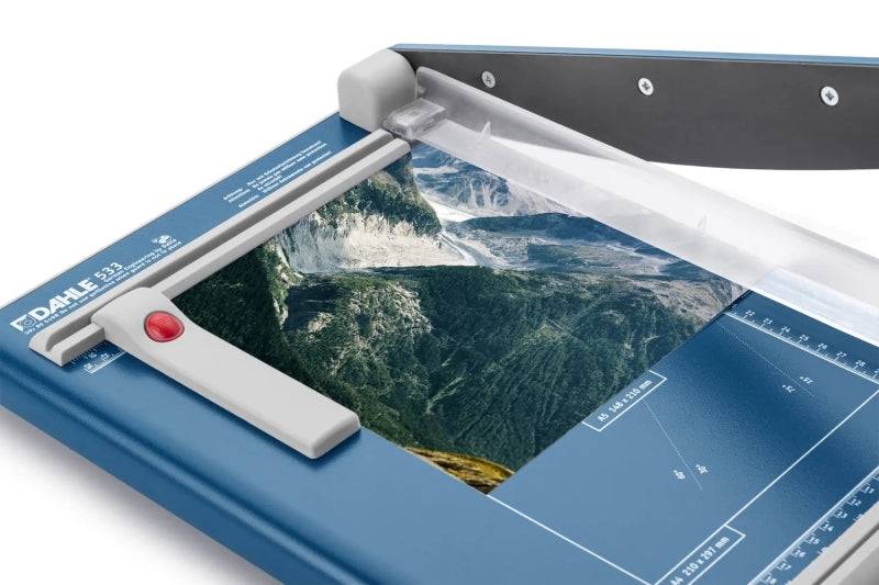 Dahle 533 Taglierina Leva Formato A4 - Capacità 15 Fogli - Lama Superiore Acciaio Solingen