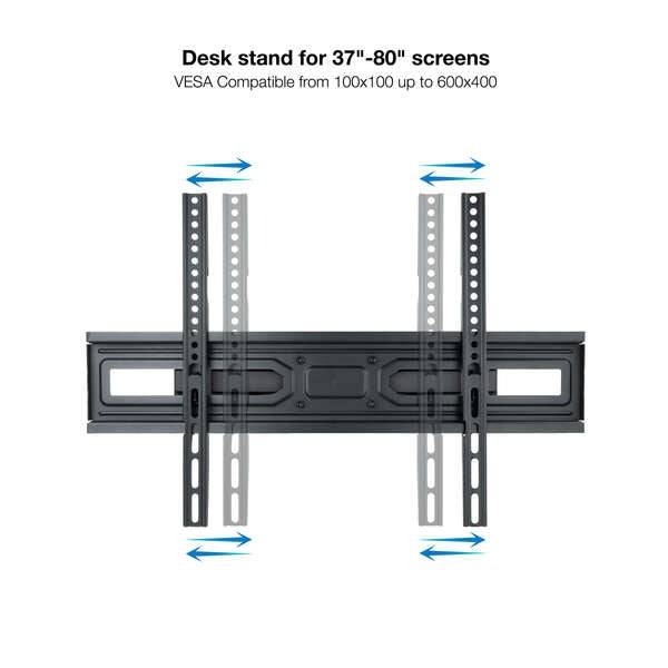 Tooq Supporto Parete Schermi 37-80" Girevole/Inclinabile - Colore Nero