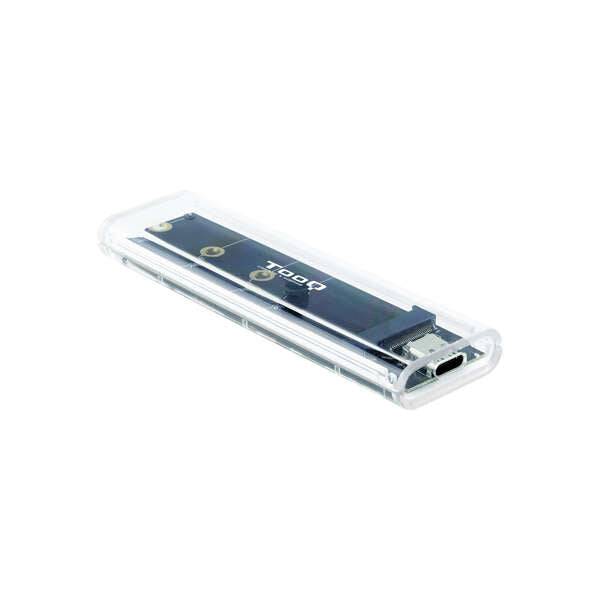 Tooq Custodia Esterna SSD M.2 NGFF/NVMe USB-C 3.1 Gen2 RGB