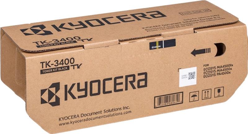 Kyocera TK3400 Nero Cartuccia Toner Originale - 1T0C0Y0NL0