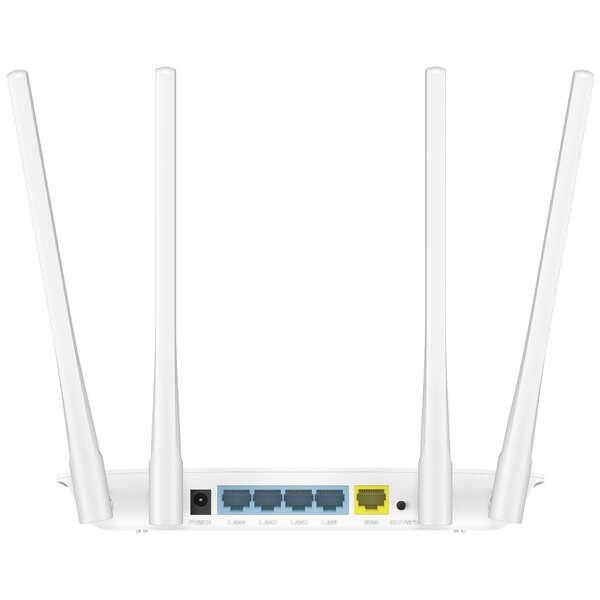 Cudy WR1200 Smart Router WiFi AC1200 Dual Band - 1x Porta Wan 100/10 Mbps e 4x Porte Lan 100/10 Mbps - 4 Antenne Esterne