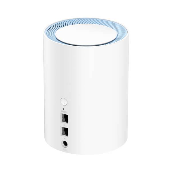 Cudy M1200 Sistema WiFi Mesh AC1200 Dual Band - 867Mbps in 5GHz, 300Mbps in 2,4GHz - 1x Porta LAN 10/100Mbps, 1x Porta WAN 10/100Mbps - 2 Antenne Interne