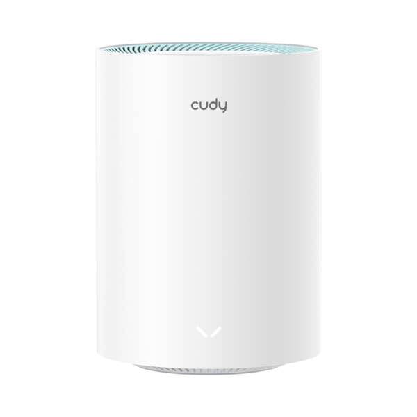 Cudy M1300 Sistema WiFi Mesh AC1200 Dual Band - 867Mbps in 5GHz, 300Mbps in 2,4GHz - 1x Porta LAN 1000/100/10Mbps, 1x Porta WAN 1000/100/10Mbps - 2 Antenne Interne