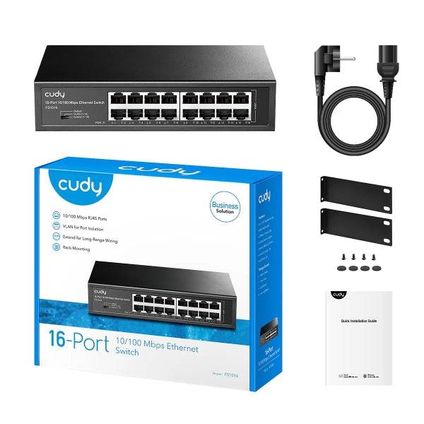 Cudy FS1016 Switch 16 Porte 10/100 Mbps